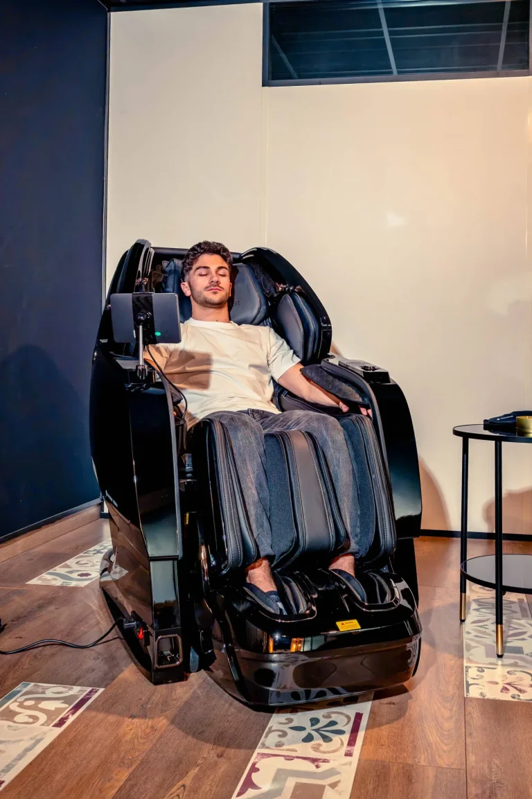 Le siège de massage Titan II permet une meilleure récupération musculaire et du bien-être